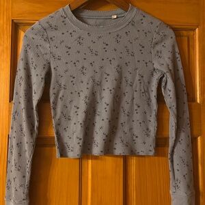 Thermal Blue floral shirt